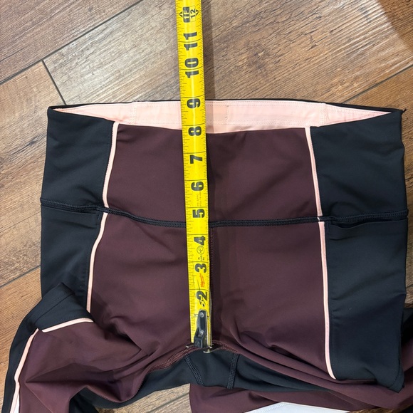 Athleta Women's Velocity Colorblock Stash Pocket Capri Legging Pants Sz XS Black - Picture 8 of 9